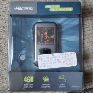 Memorex 4GB Video/MP3 Player